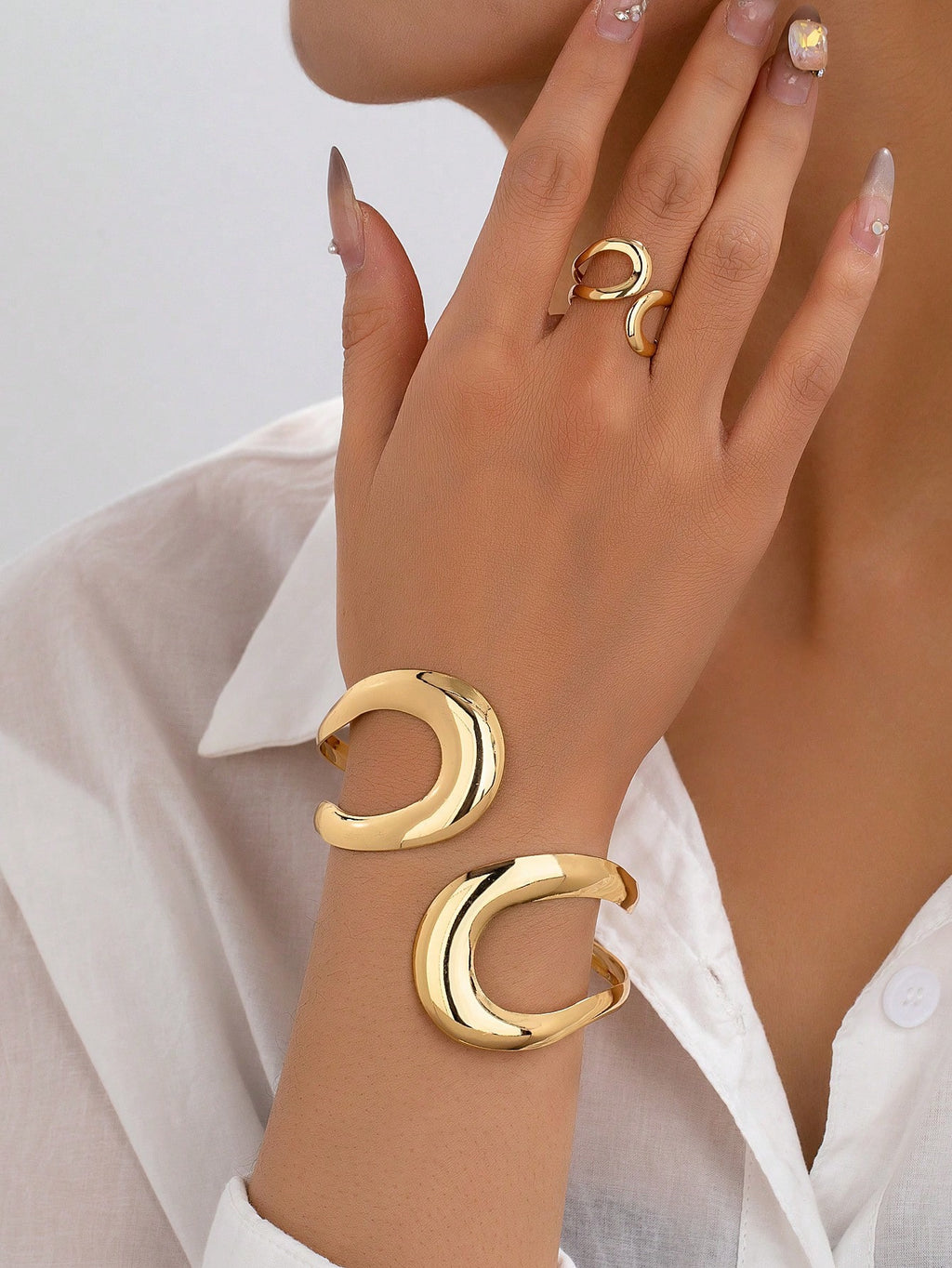 Gold Bracelet & Ring